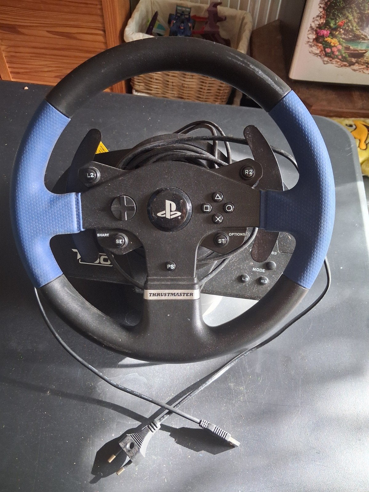 Thrustmaster T150 RS racestuur met pedalen, Racestuur, Gebruikt, Force feedback, Thrustmaster