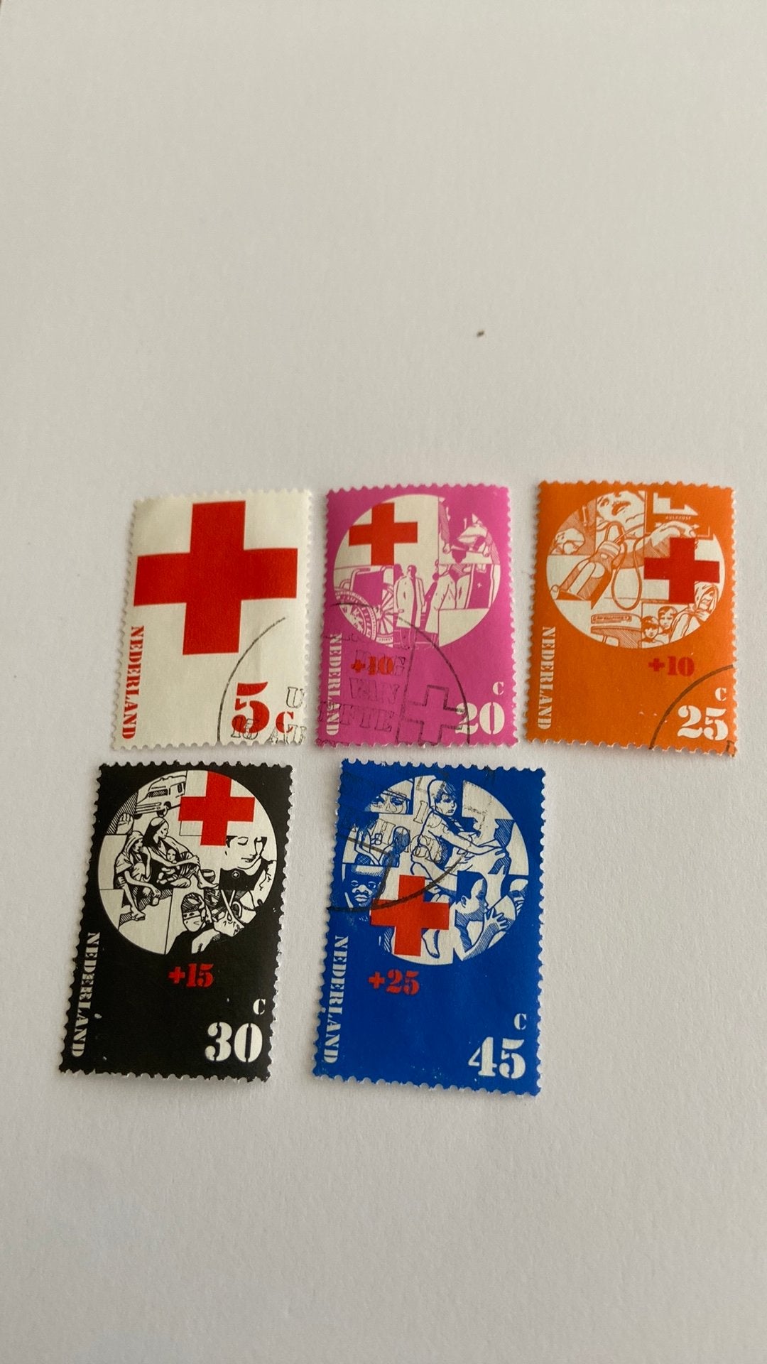Nederland, Postzegels en Munten, Postzegels | Nederland, Ophalen of Verzenden, Gestempeld