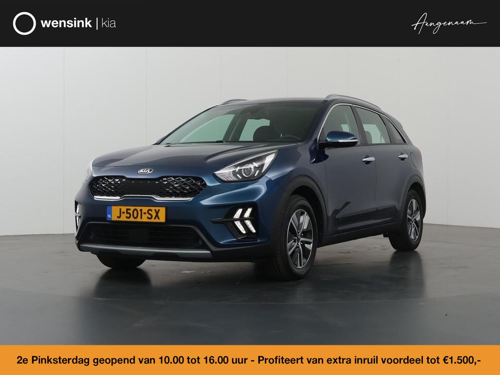 Kia Niro 1.6 GDi Hybrid DynamicLine | Navigatie | Parkeercam, Gebruikt, Euro 6, 2 kWh, Blauw