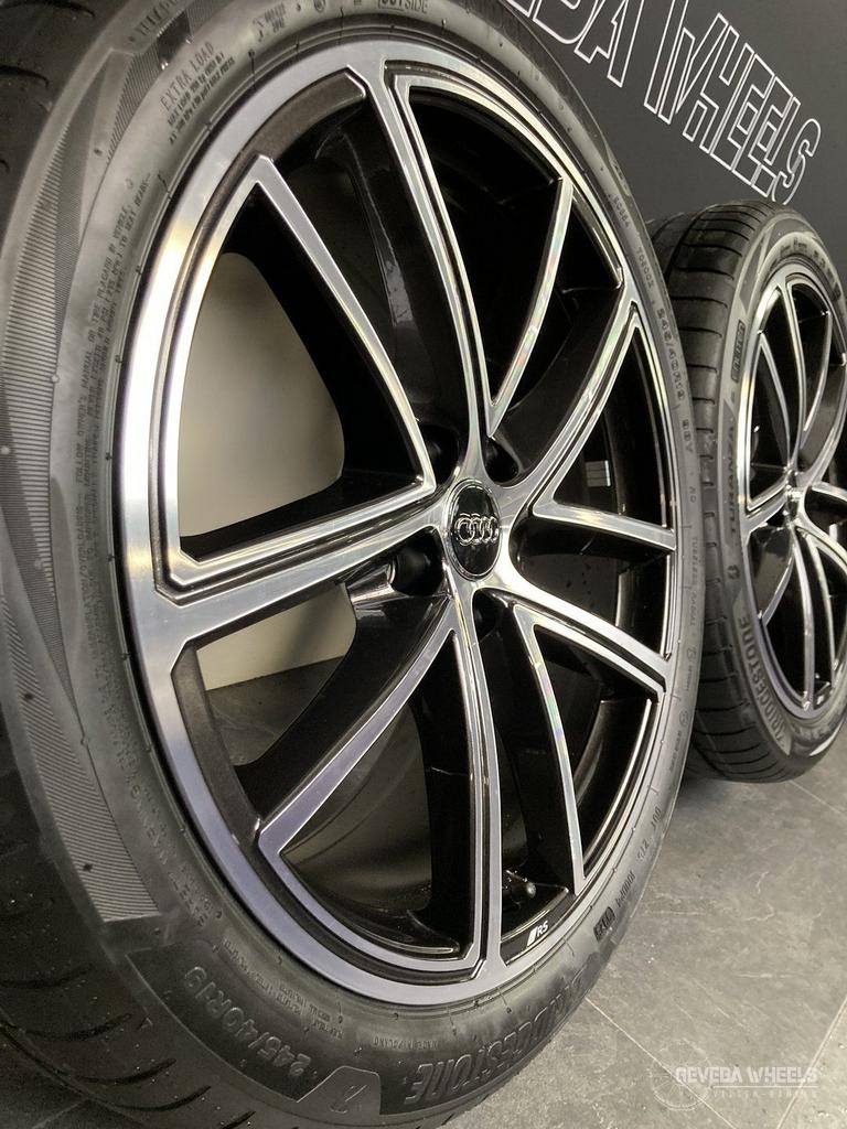 19” originele Audi A5 / S5 B10 RS velgen + banden 5x112  8B3, 19 inch, -, -, Banden en Velgen