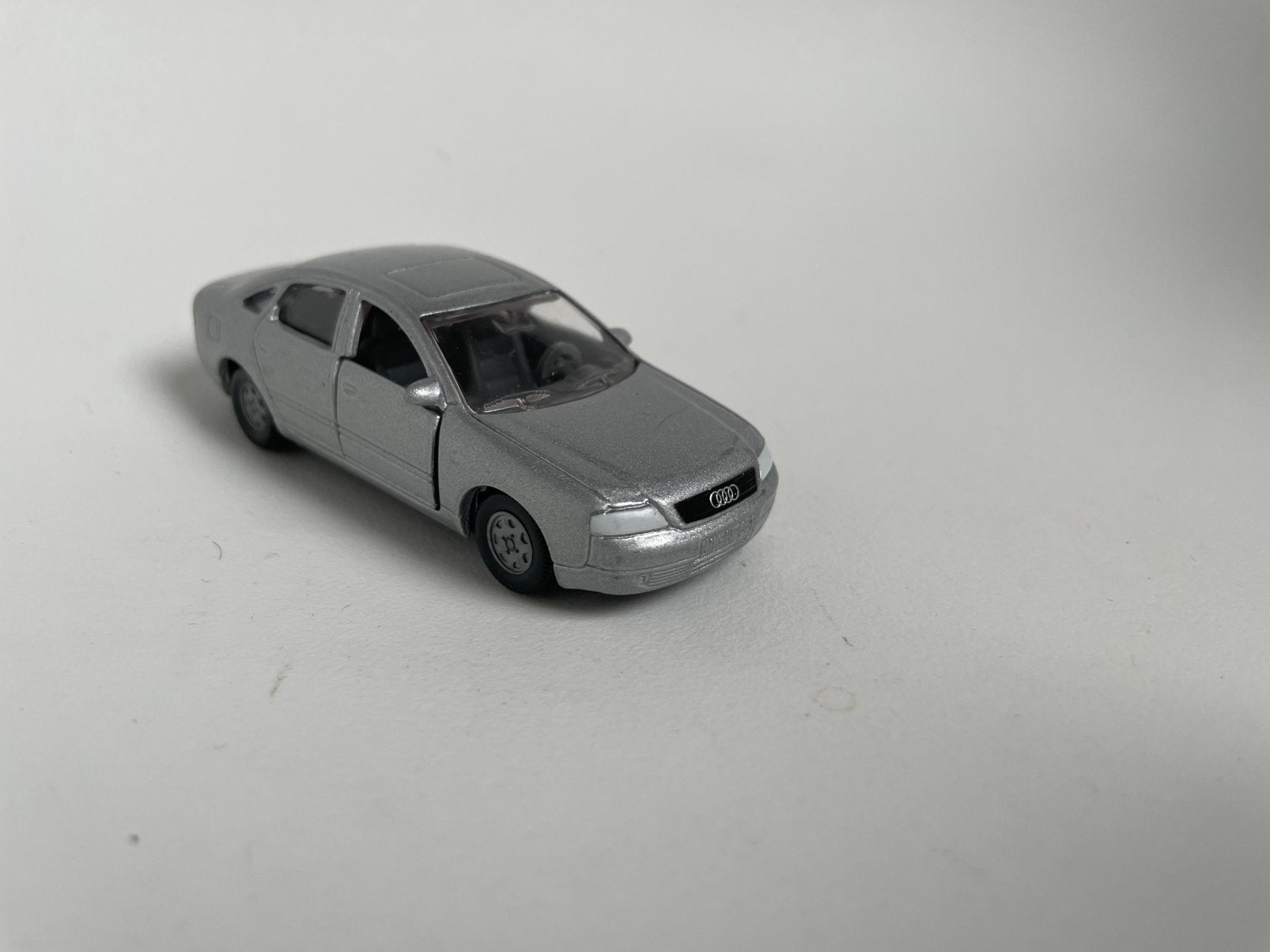 model Audi A6 sedan (1.9 TDI) zilverkleurig Siku 1/50, Ophalen of Verzenden, Gebruikt, Auto, SIKU