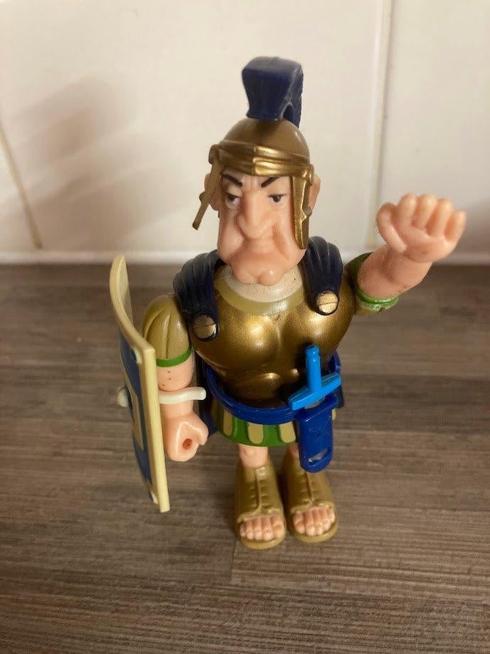 Toycloud Blauwe Romeinse Centurion, Ophalen of Verzenden, Asterix en Obelix, Gebruikt, Beeldje of Figuurtje
