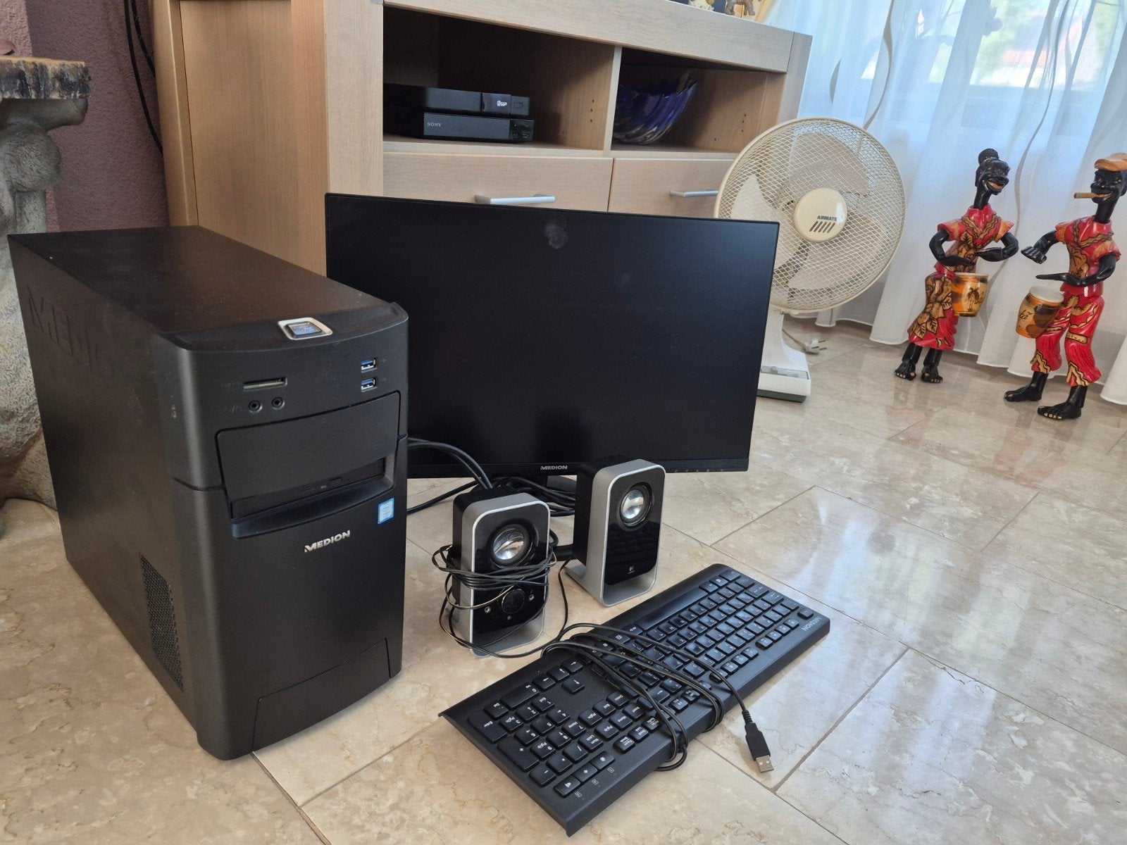 Medion multimedia PC AKOYA P2120 D MD8836, Ophalen, Gebruikt