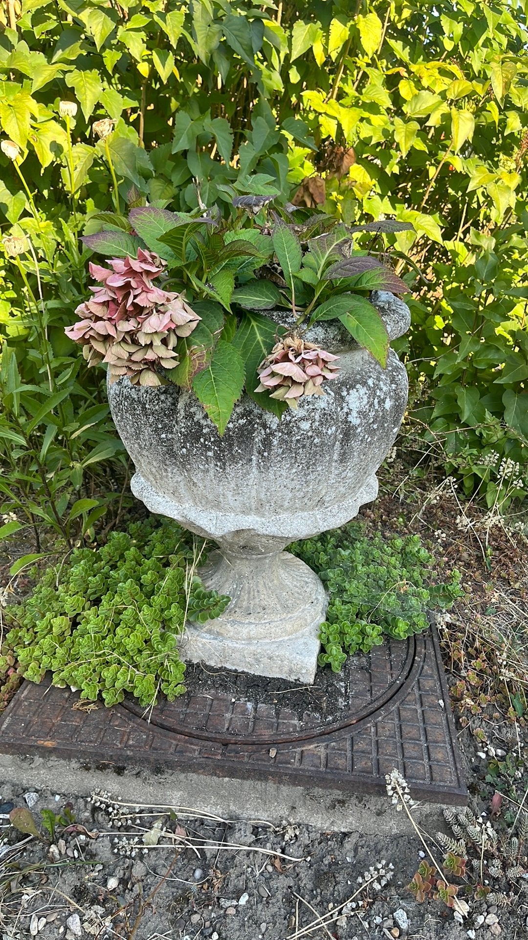 Betonnen tuinornament ., Tuin en Terras, Ophalen, Gebruikt