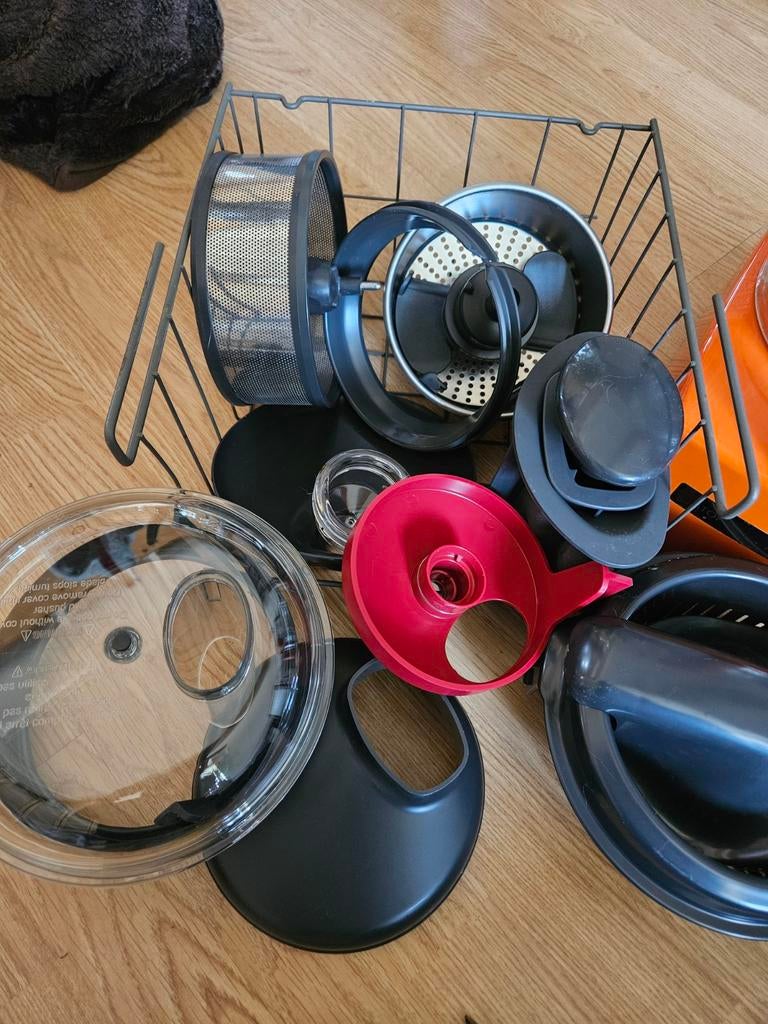 Complete Magimix Keukenmachine met Diverse Accessoires, Ophalen, Gebruikt, 3 snelheden of meer, 2 tot 3 liter