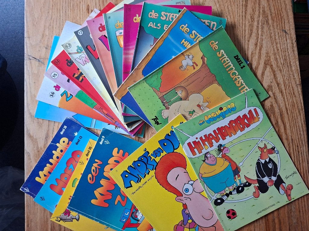 Stamgasten Knudde v Duin Kanjers Toon Van Driel 20x ook los, Meerdere stripboeken, Ophalen of Verzenden, Gelezen, Toon van Driel