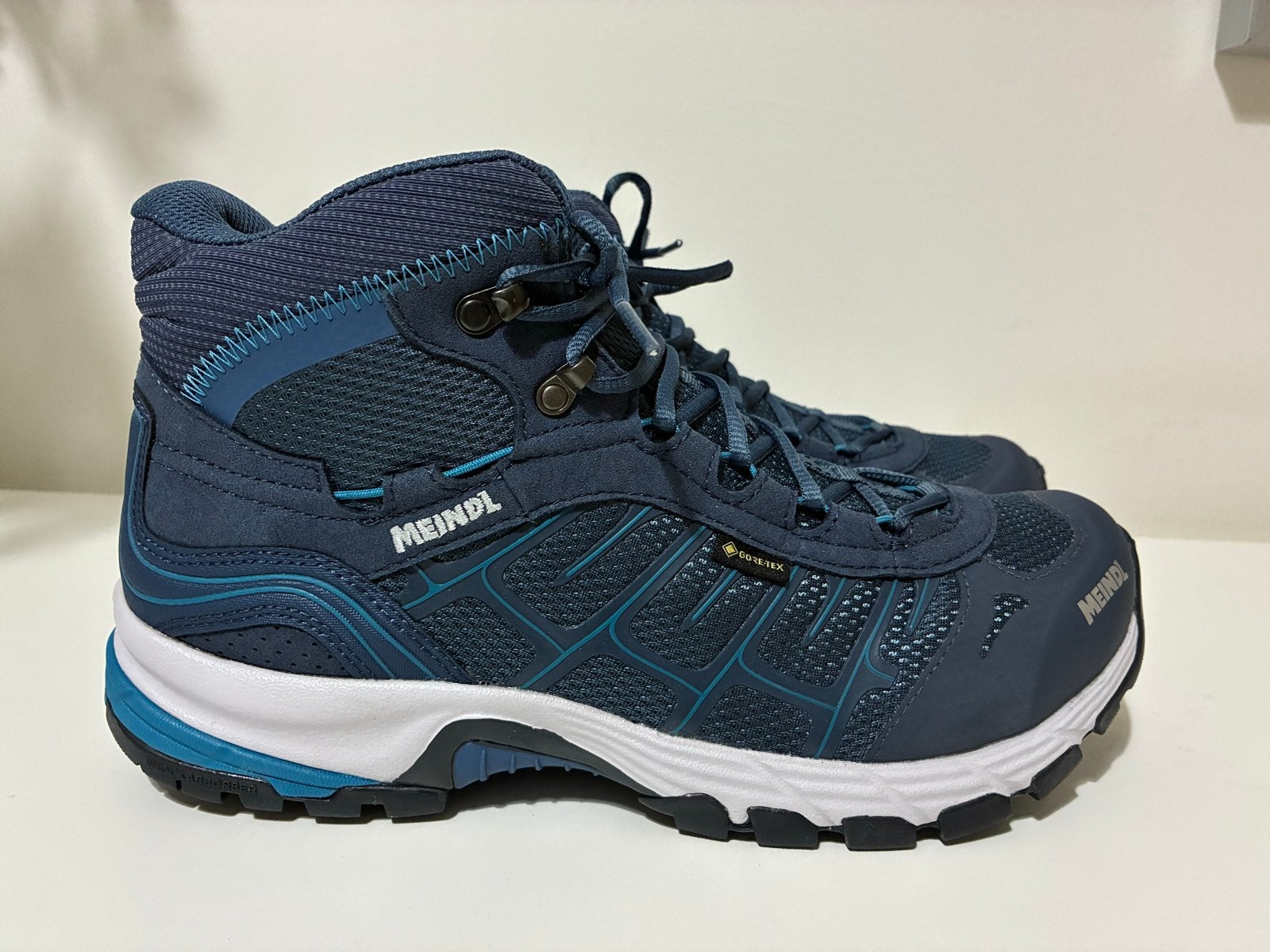 Meindl Quebec Lady Mid GTX Wandelschoenen 41 - Blauw/Petrol, Ophalen of Verzenden, Nieuw, Schoenen
