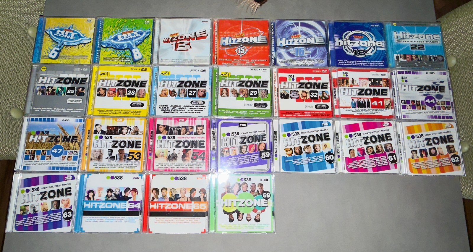 Hitzone verzamel CD’s, Cd's en Dvd's, Cd's | Verzamelalbums, Zo goed als nieuw, Verzamelalbum, Pop, Inclusief doosje