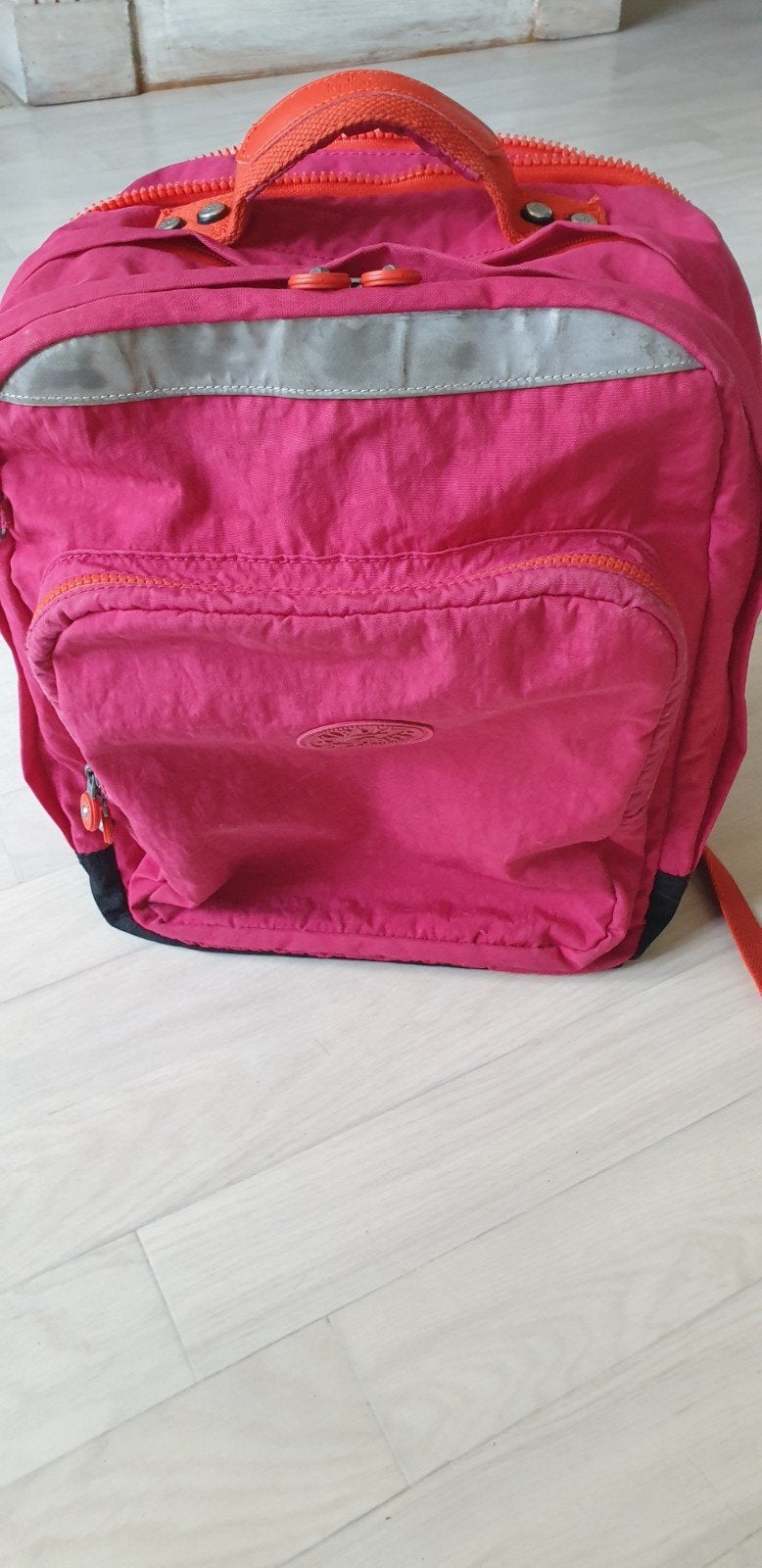 Kipling Rugtas met veel vakken - Ideaal voor school/werk, 45 tot 60 cm, Gebruikt, Kipling, 25 tot 40 cm