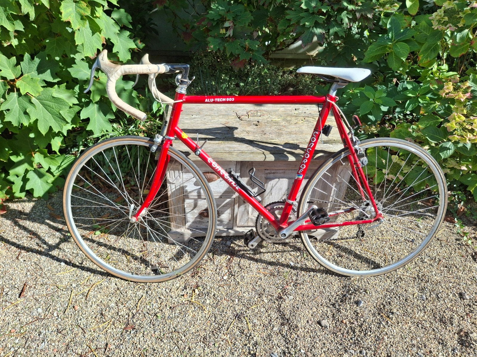 Concorde ALU-TECH 903 racefiets - Rood, 28 inch, Gebruikt, 10 tot 15 versnellingen, Aluminium