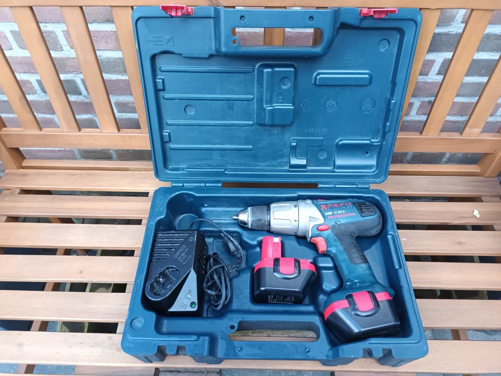 Bosch Professional Accu boormachine 12 volt, Ophalen, Gebruikt, Boor- en Schroefmachine, Klopboormechanisme