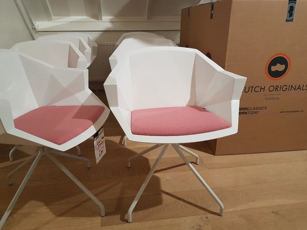Gispen Today Cordemeyer, ontwerp Richard Hutten, Ophalen, Grijs, Stof, Vijf, Zes of meer stoelen