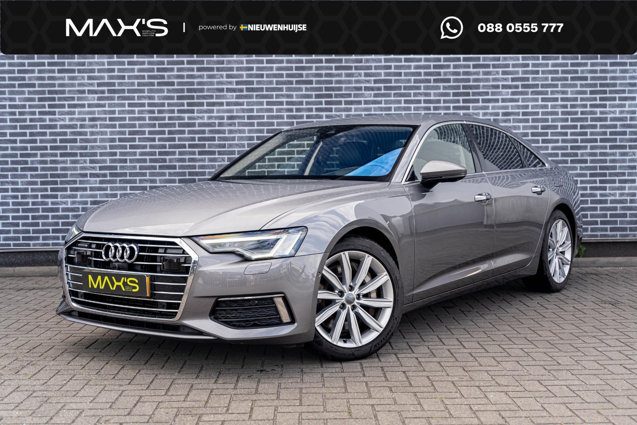 Audi A6 Limousine 50 TFSI e quattro S edition | Lederen Bekl, Gebruikt, 4 cilinders, Bedrijf, Vierwielaandrijving