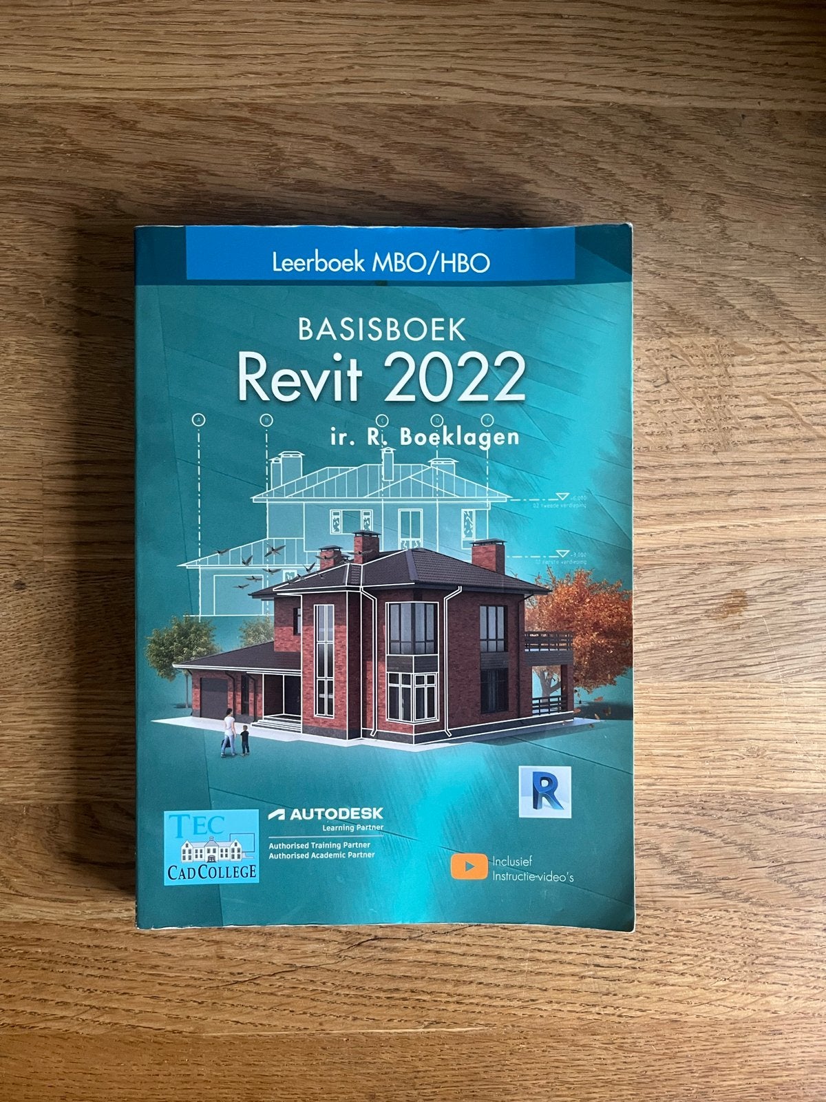 Basisboek Revit 2022 MBO/HBO - ir. R. Boeklagen, Boeken, Ophalen of Verzenden, Beta, Zo goed als nieuw, MBO