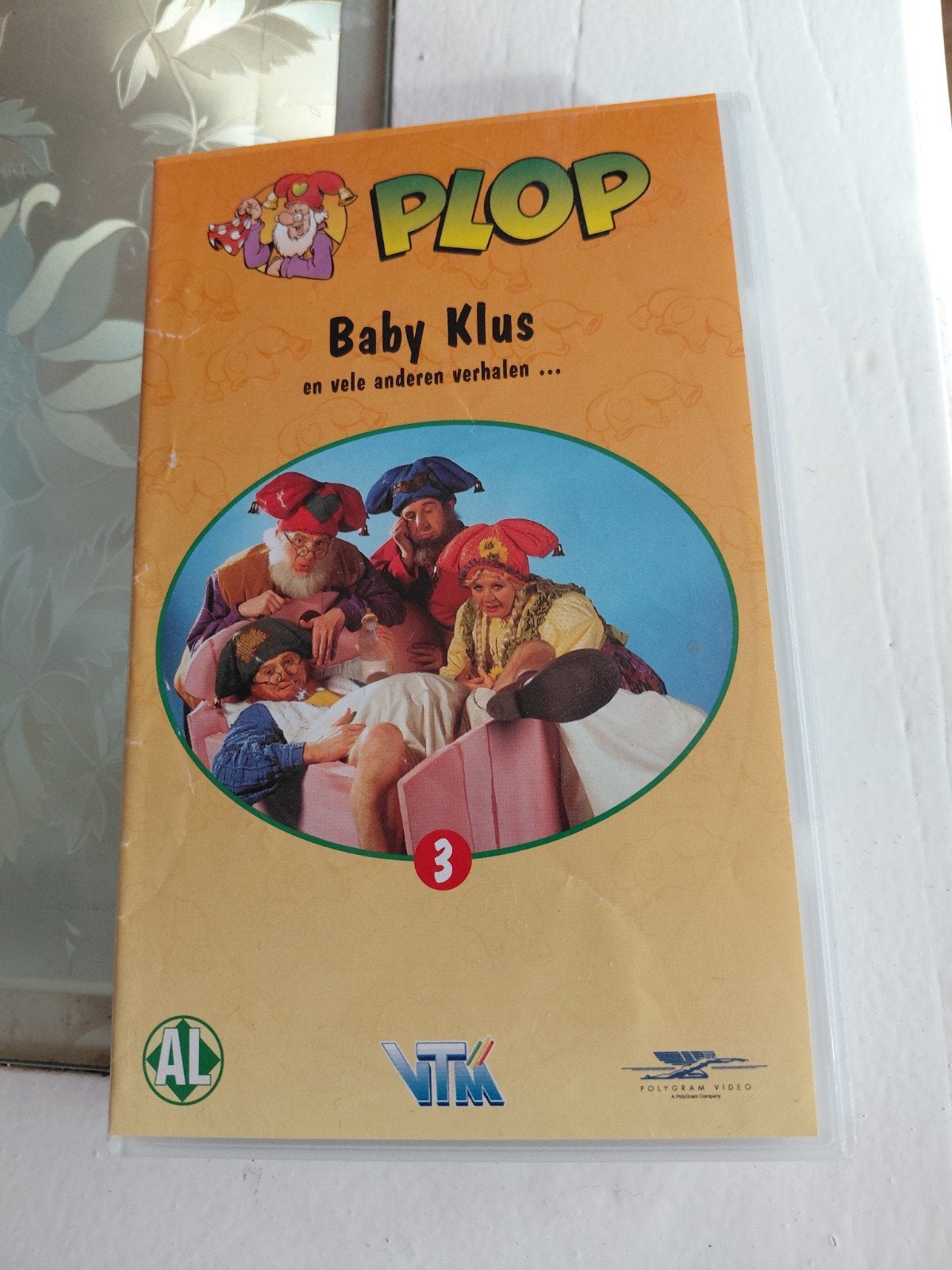 Zeldzame Plop videoband Baby Klus. studio 100., Cd's en Dvd's, Gebruikt, Kinderprogramma of -film, VHS, Ophalen of Verzenden