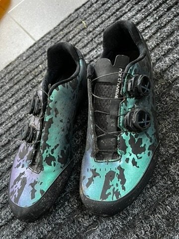 mtb schoen new wave rebel 3 blue maat 44, Gebruikt, Dames, Schoenen, Overige maten
