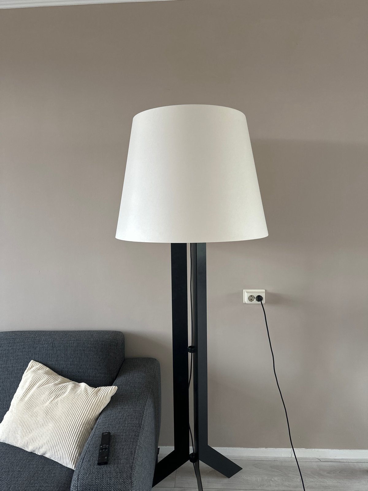 Luxe Arco Designer Vloerlamp - Grote Stijlvolle Lamp, Ophalen, Zo goed als nieuw, Metaal, 150 tot 200 cm