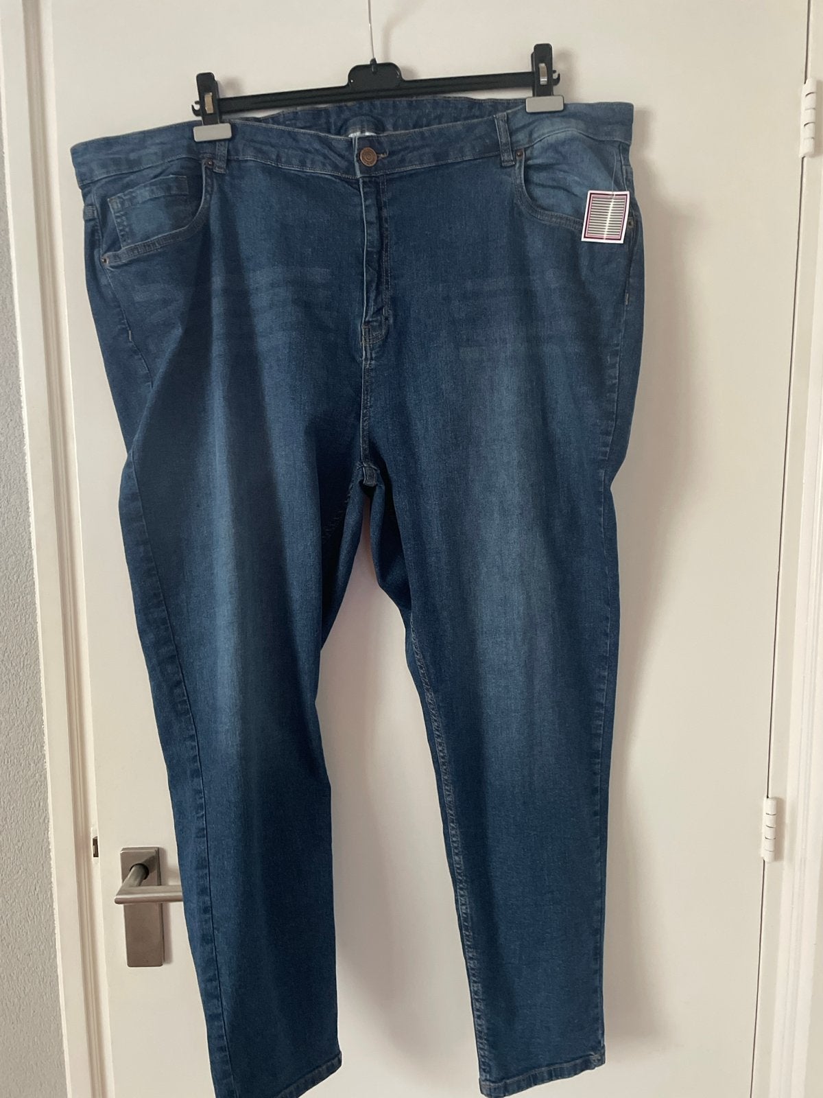 Damesbroek maat 56 - janina nieuw, Blauw, Maat 46/48 (XL) of groter, Ophalen of Verzenden, Zo goed als nieuw