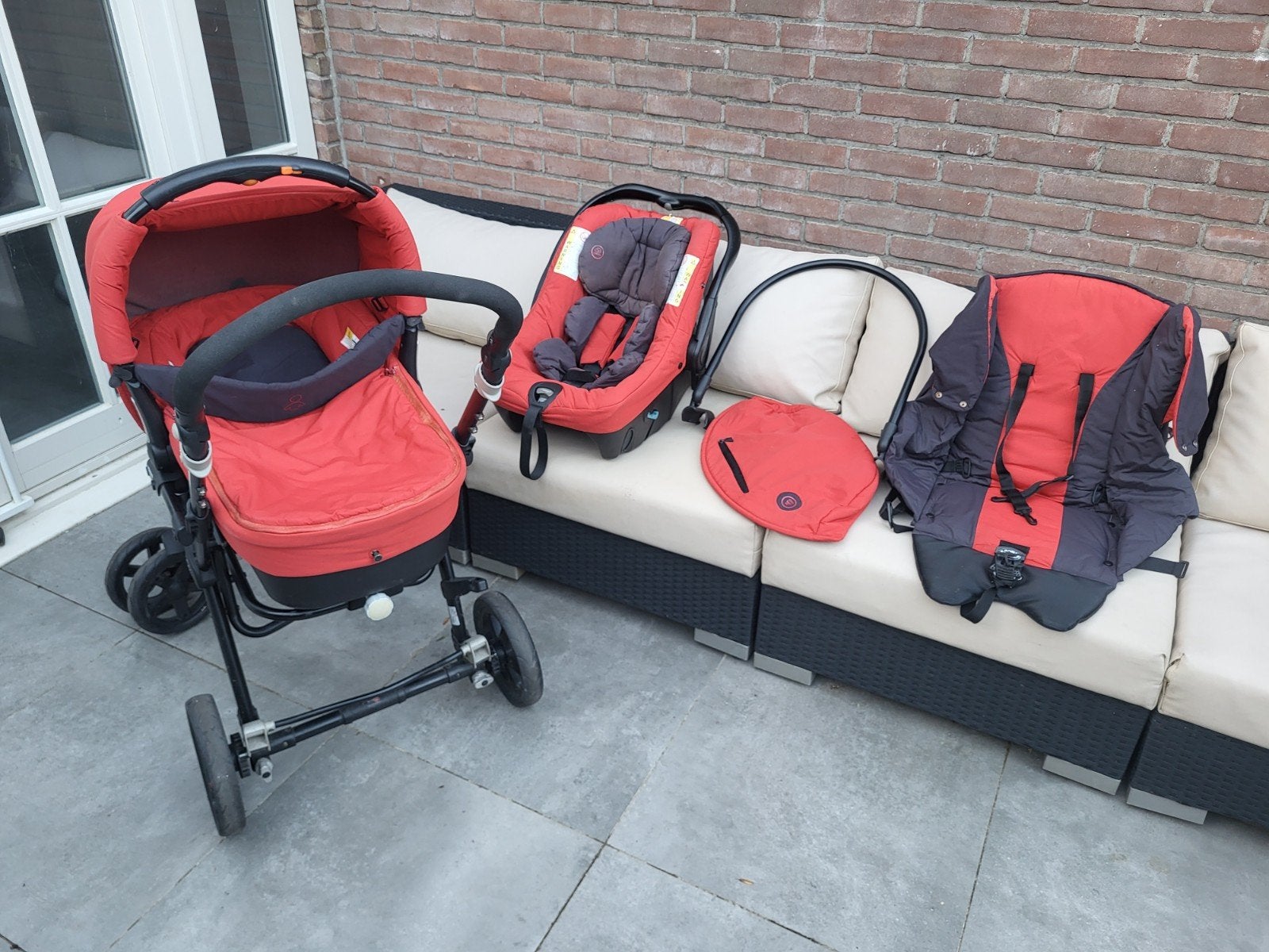 Jane Nomad Aluminium Lichtgewicht Kinderwagen, Gebruikt, Met autostoeltje, Combiwagen, Ophalen