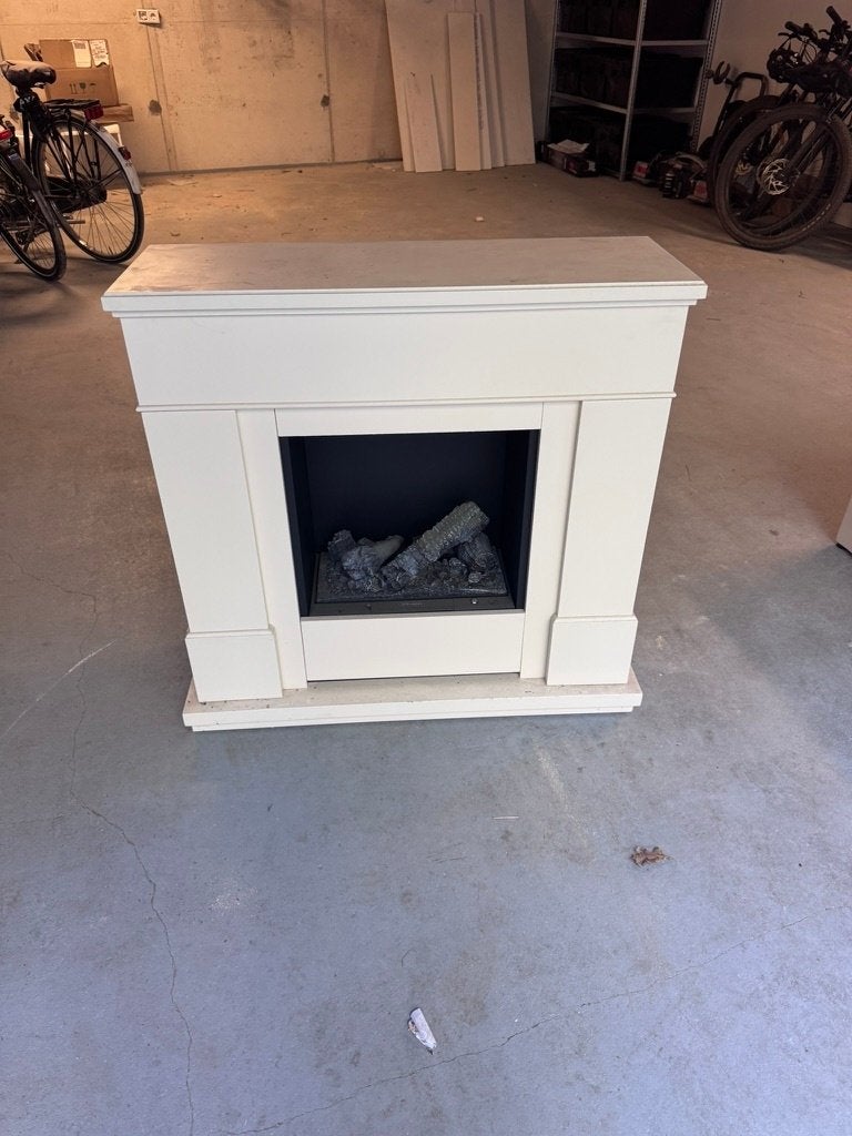 Mooie Dimplex haard in goede staat te koop, Ophalen, Gebruikt, Vrijstaande haard, Elektrische haard