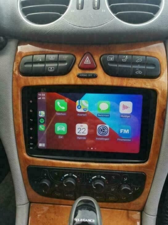 Mercedes Vito Viano CLK W203 radio navigatie android 10 dab+, Ophalen of Verzenden, Nieuw