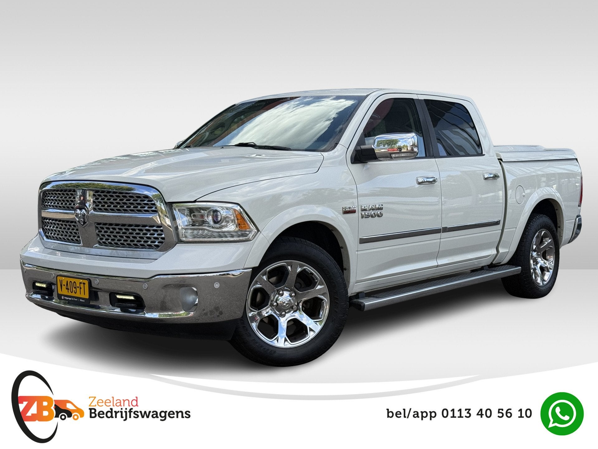 Dodge Ram 1500 5.7 V8 4x4 Quad Cab 6'4 Laramie | Lage Bijtel, Auto's, Automaat, Gebruikt, 5654 cc, 402 pk