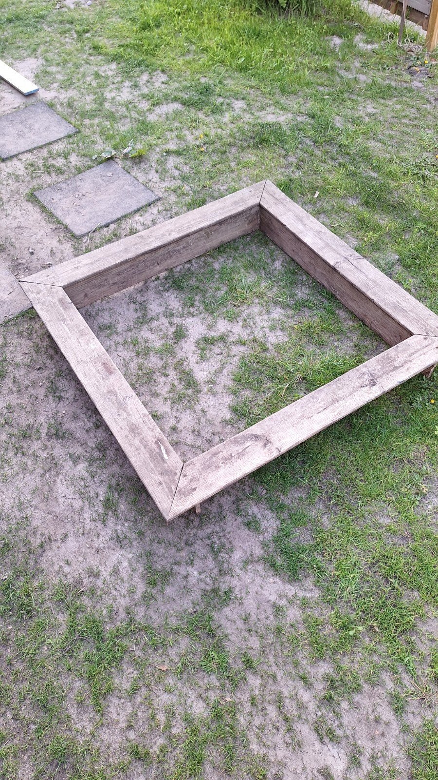 Zandbak Douglas, Ophalen, Gebruikt
