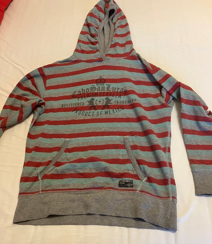 gestreepte sweater met capuchon, Meerkleurig, Ophalen of Verzenden, Zo goed als nieuw, Jack & Jones