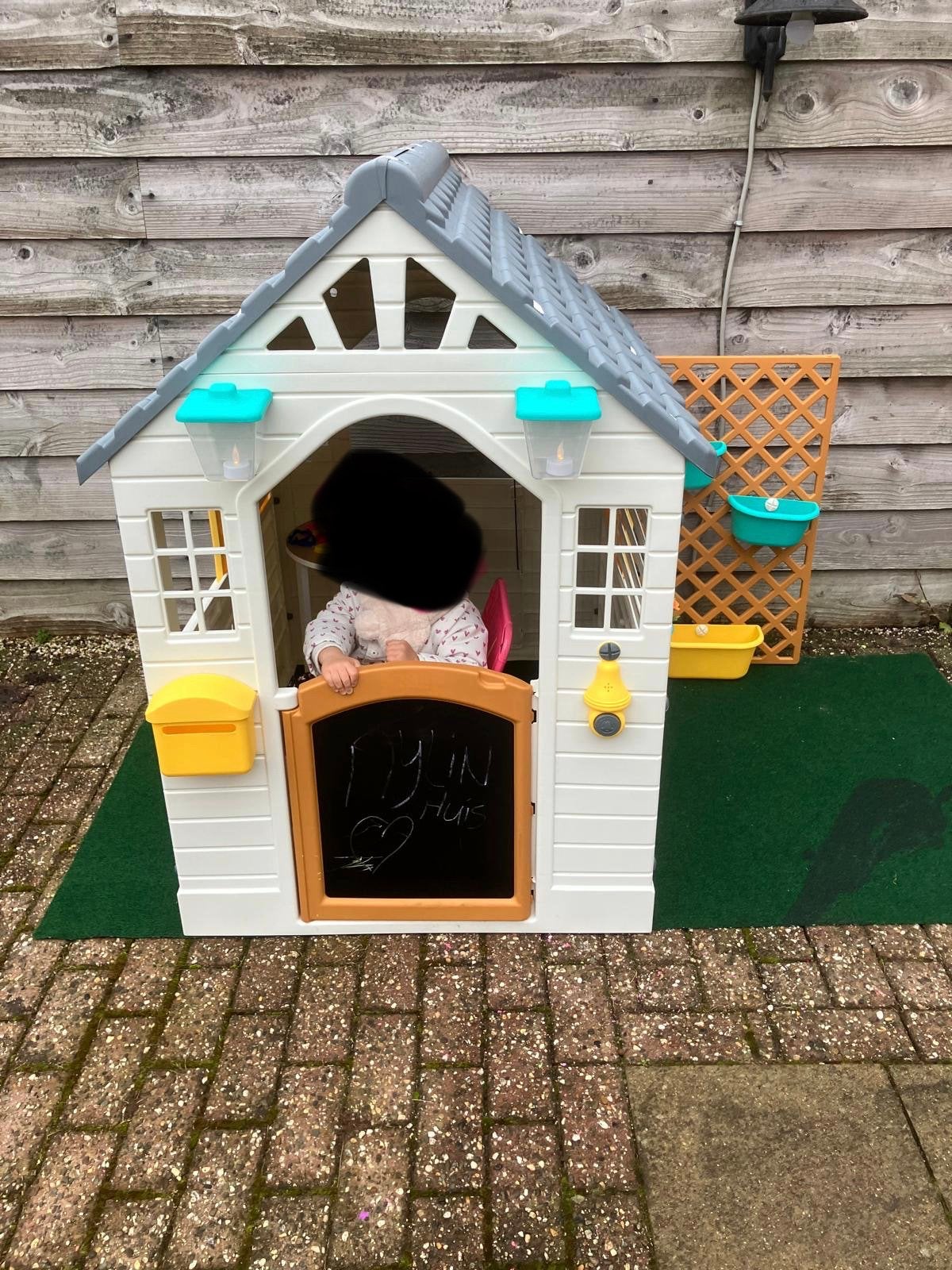 Speelhuisje, Kinderen en Baby's, Speelgoed | Buiten | Speelhuisjes, Ophalen, Zo goed als nieuw, Kunststof