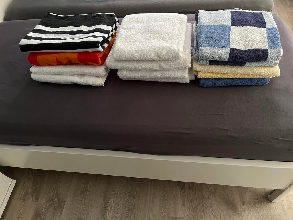 Badlakens, Ophalen of Verzenden, Gebruikt, Overige kleuren, Handdoek