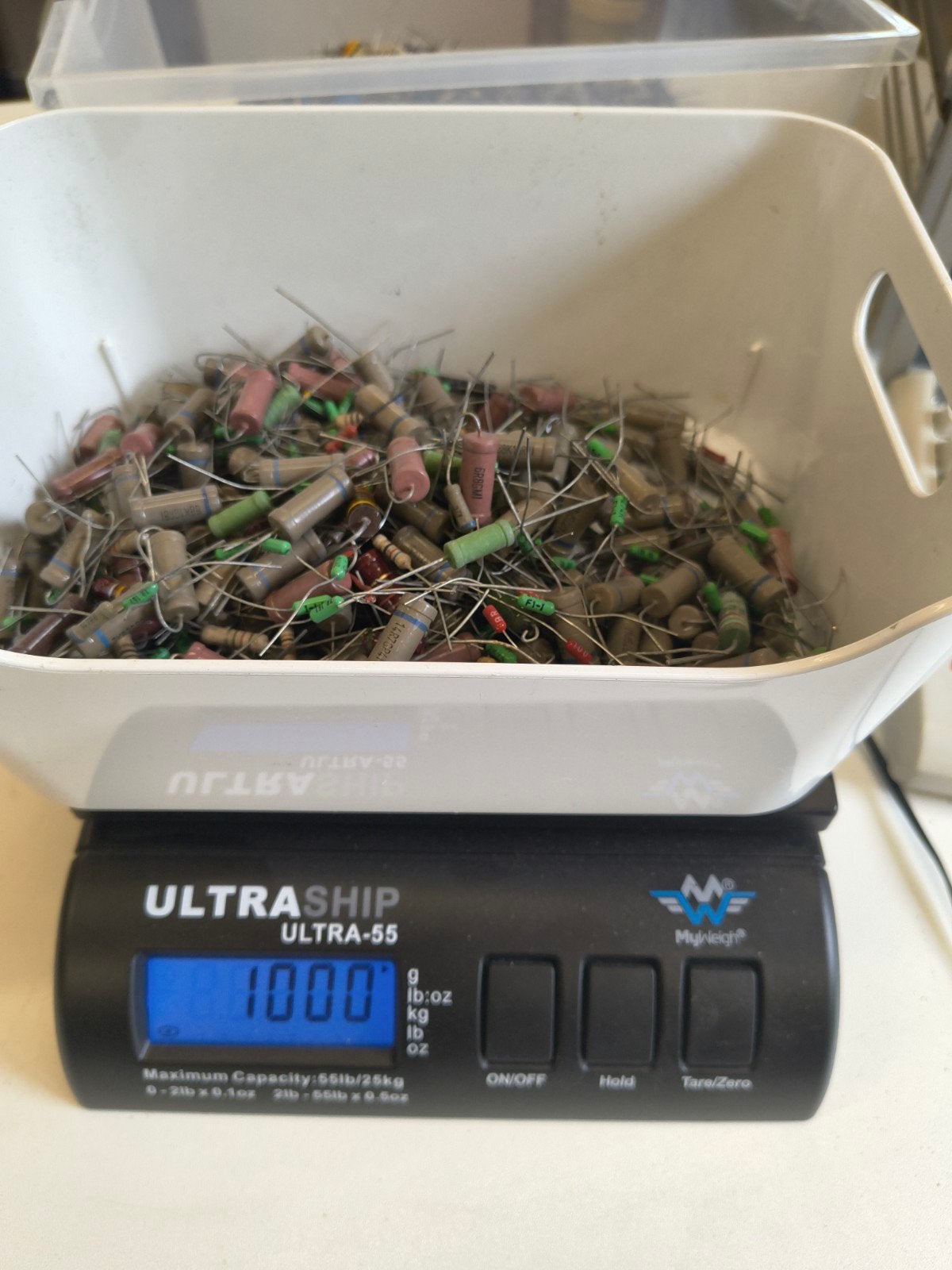 1 kg weerstanden, nieuw, diverse waarden, Ophalen of Verzenden, Nieuw