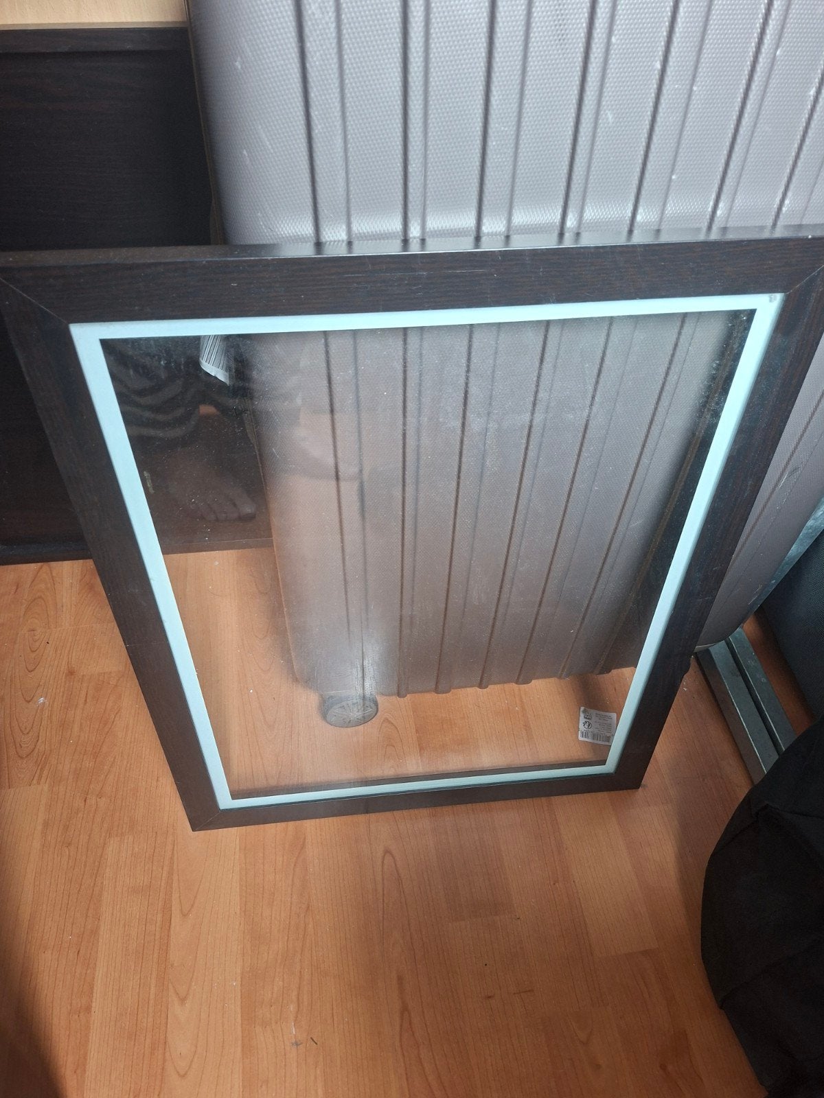 IKEA Komplement Glazen Plank - Zo goed als nieuw, Ophalen, Overige typen, Met glas, Zwart