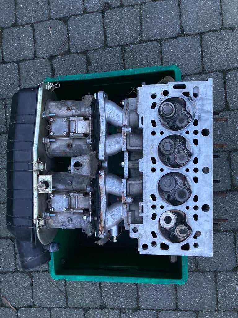 Cilinderkop met Webers voor Peugeot 205 Rallye, Auto-onderdelen, Motor en Toebehoren, Ophalen, Peugeot