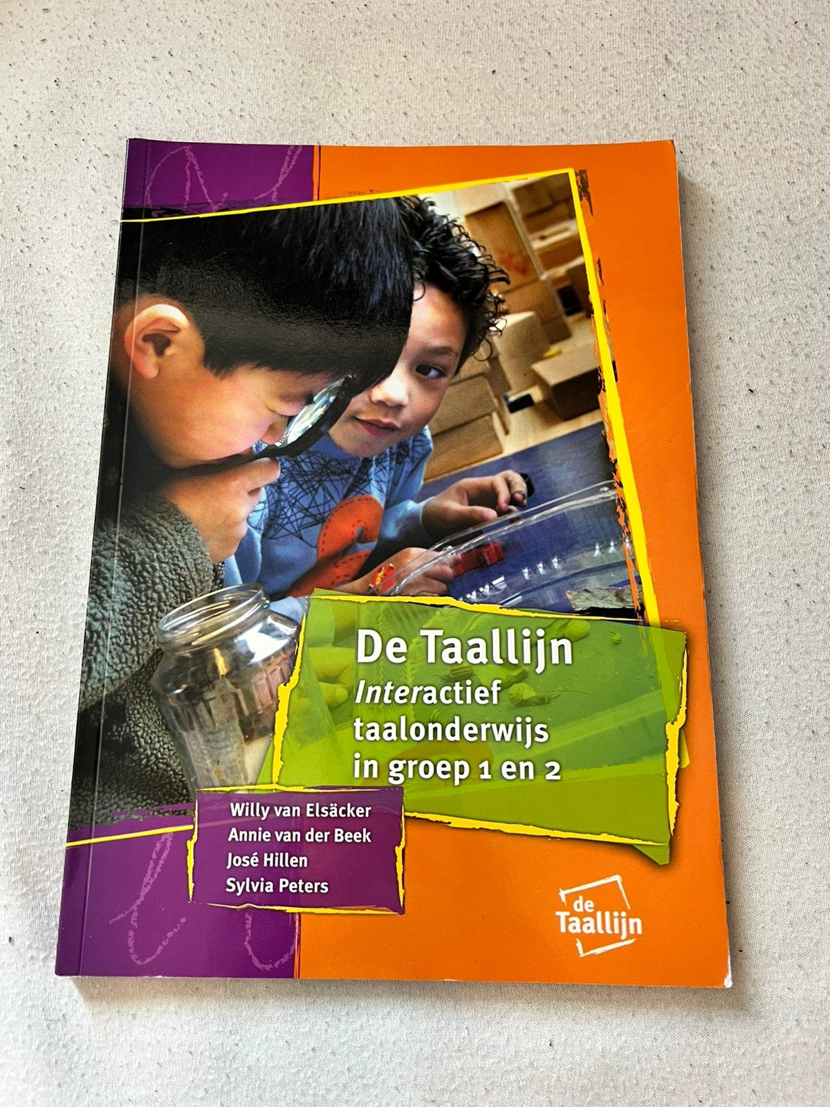 De taallijn interactief taalonderwijs in groep 1 en 2, Verzenden, Alpha, Zo goed als nieuw, HBO