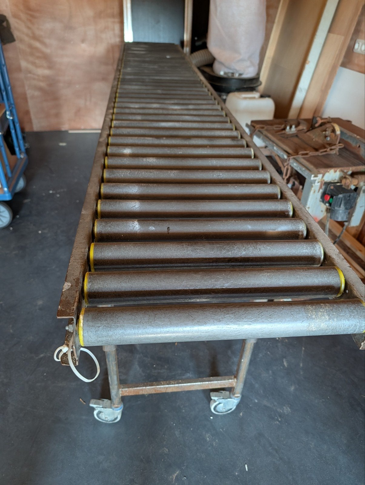 rollenbaan ideaal voor afkortzaag Makita Festool DeWalt, Ophalen