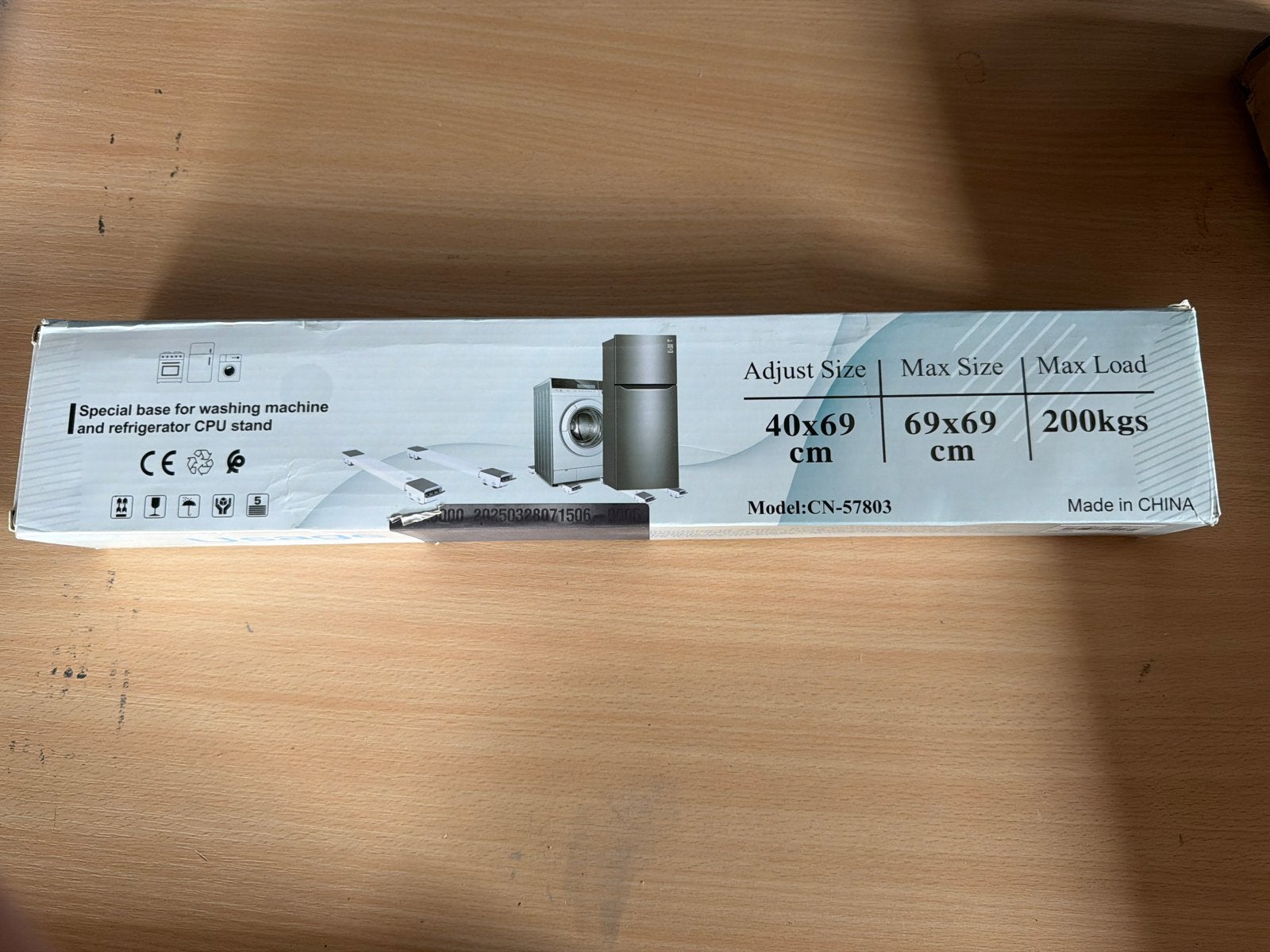 Verstelbare onderstel voor wasmachine/koelkast - Nieuw, Nieuw, Ophalen of Verzenden, Nvt, Nvt