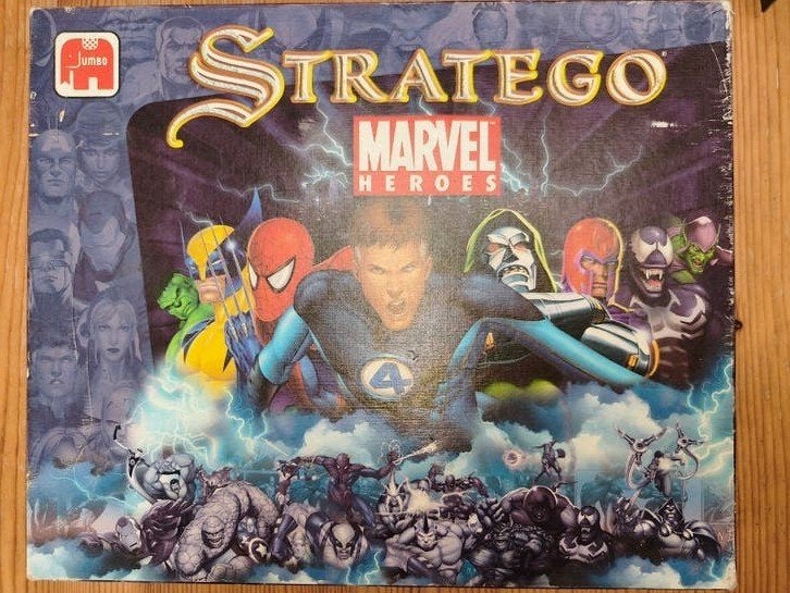 Marvel Stratego Compleet - Strategisch Bordspel, Hobby en Vrije tijd, Een of twee spelers, Ophalen of Verzenden, Gebruikt, Jumbo