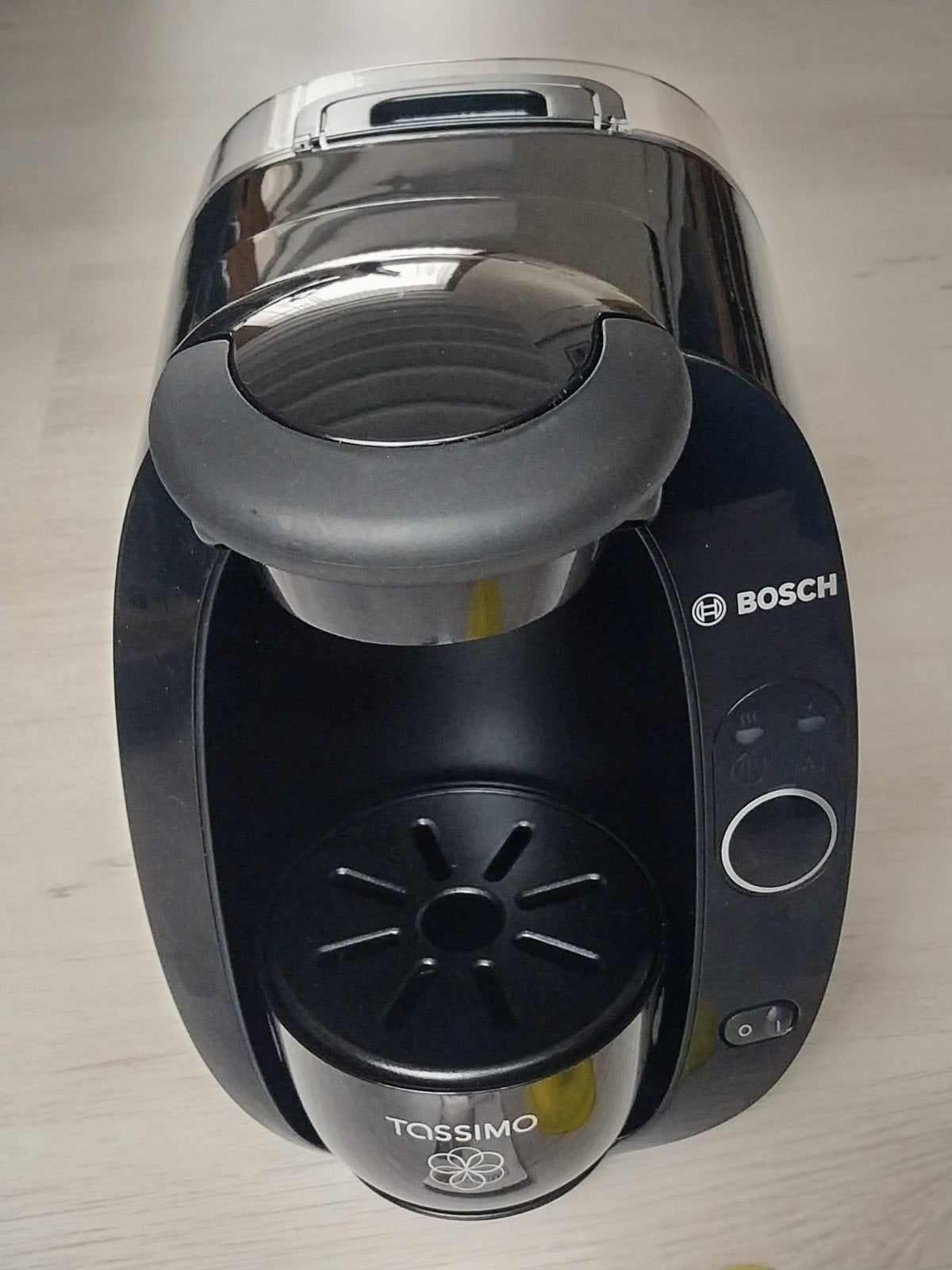 Bosch Tassimo  Koffiezetapparaat Zwart, Ophalen of Verzenden, 1 kopje, Koffiepads en cups, Afneembaar waterreservoir