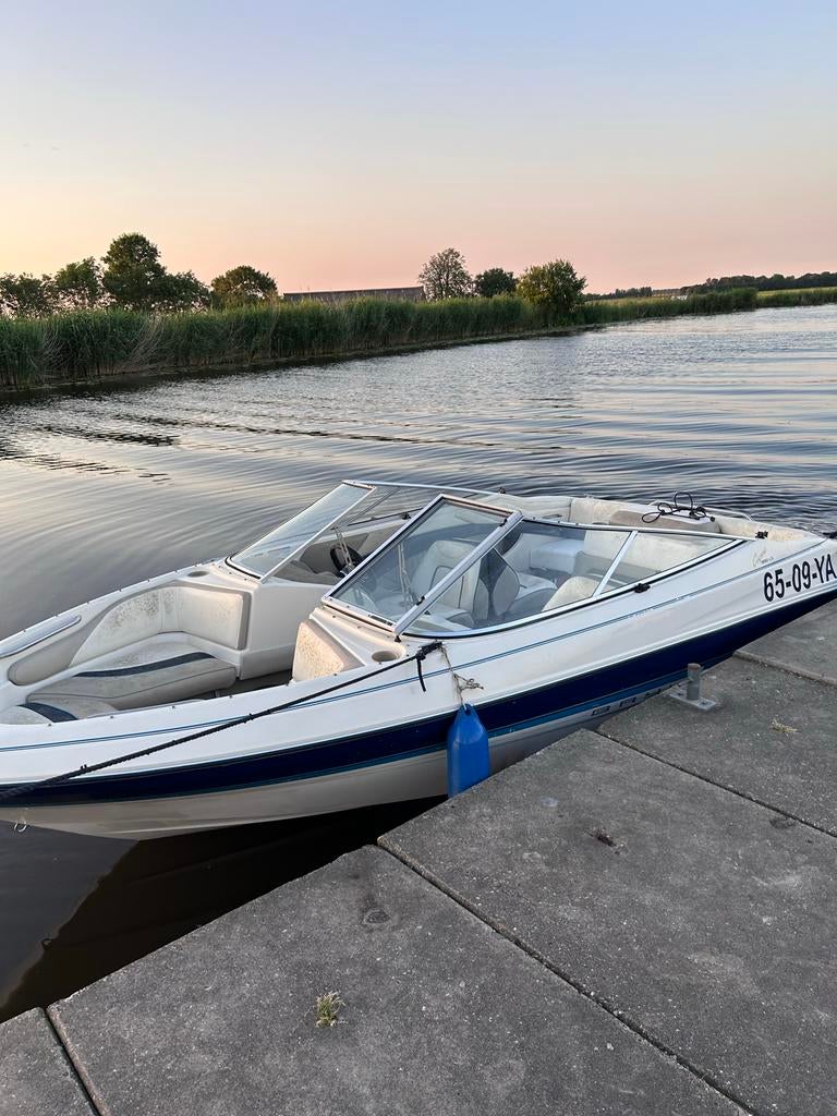 Bayliner Capri LS 1850 - 4.3 V6 Mercruiser- met trailer!!, Watersport en Boten, Speedboten, Ophalen, Gebruikt, Binnenboordmotor