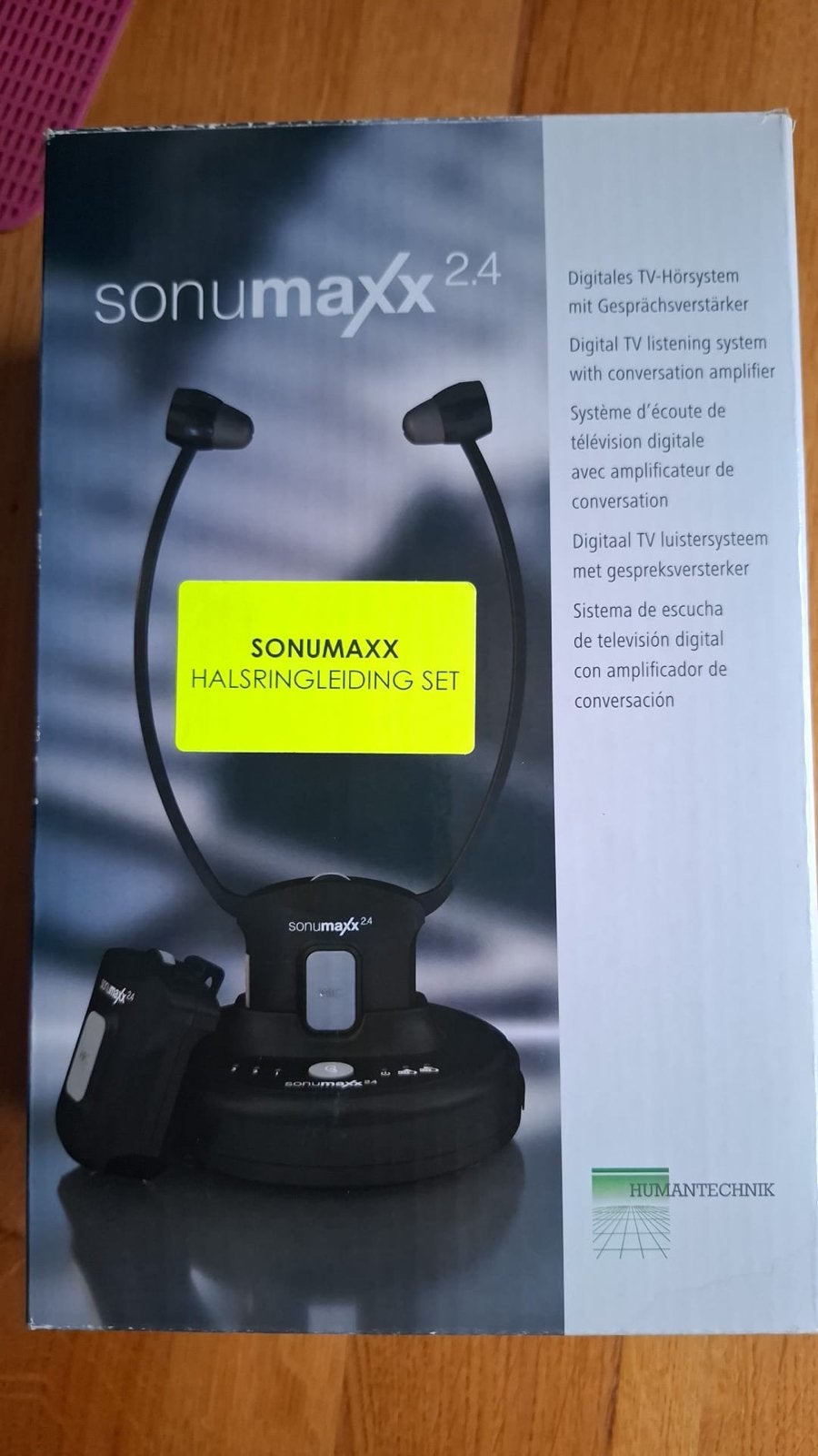 Sonumaxx 2.4 Digitale TV Luisterhulp met Halsringleiding, Overige merken, Overige typen, Nieuw, Ophalen of Verzenden