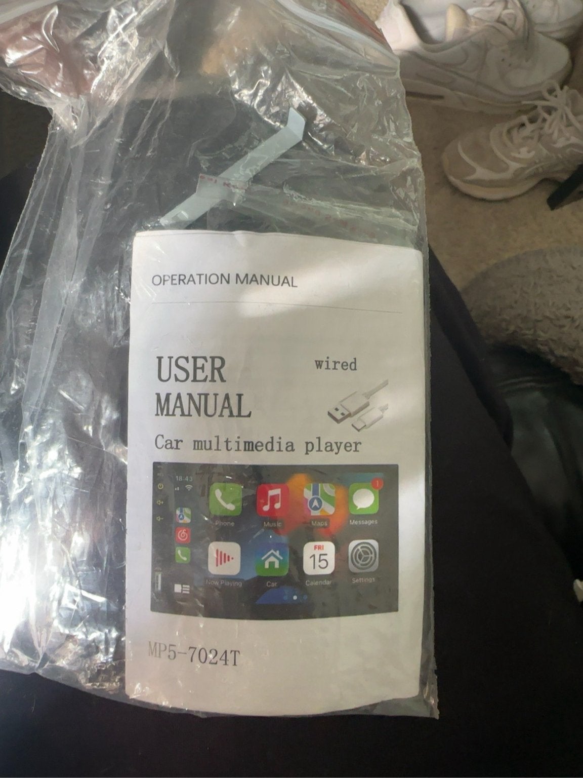 Nieuwe 7 inch Car Stereo 2 DIN CarPlay Android Auto, Ophalen of Verzenden, Nieuw