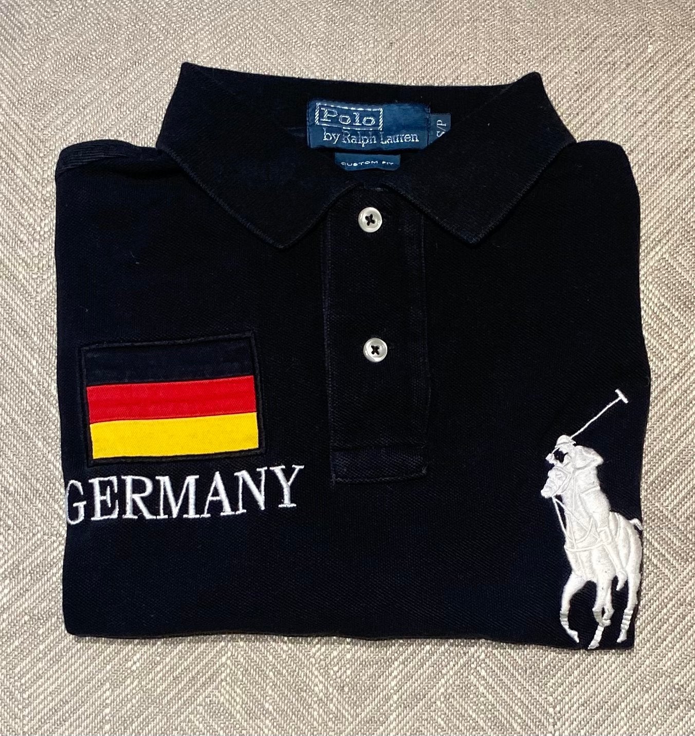 Big pony Ralph Lauren polo germany, Verzenden, Zo goed als nieuw, Maat 46 (S) of kleiner, Zwart
