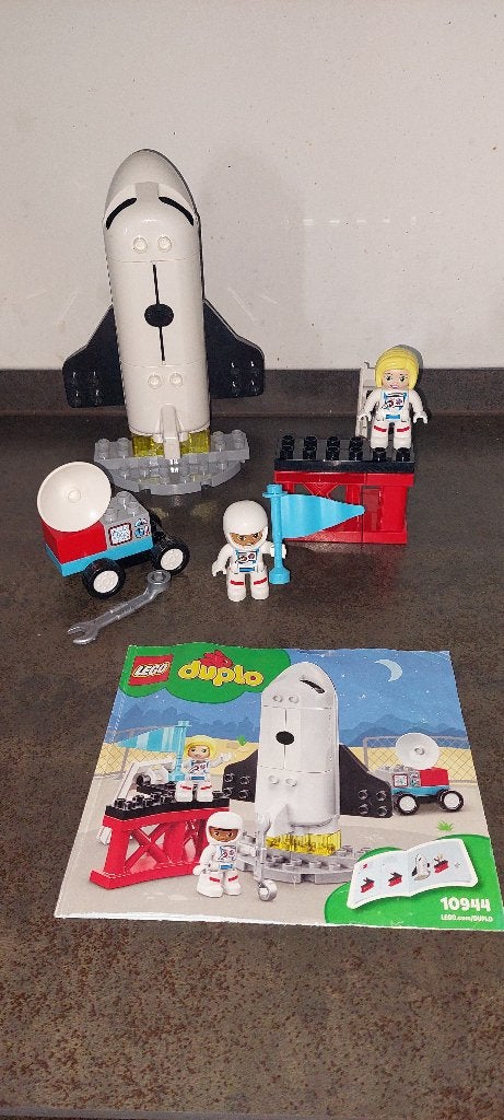 duplo space shuttle 10944, Ophalen of Verzenden, Gebruikt, Duplo