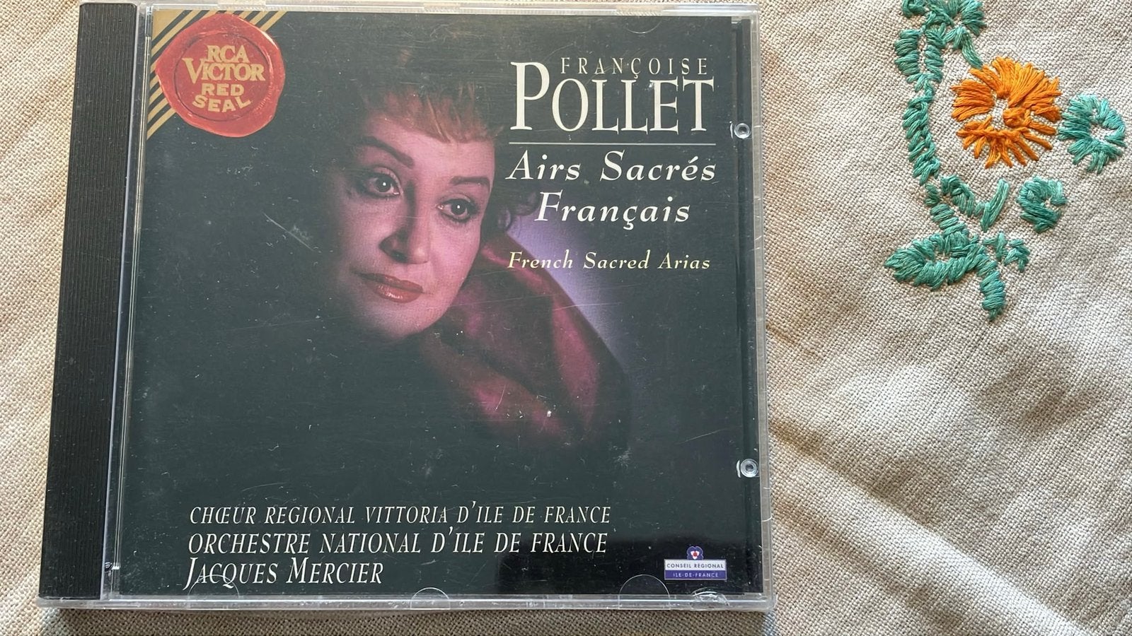 FRANCOISE POLLET   Airs sacrés Francais  CD sealed, Ophalen of Verzenden, Zo goed als nieuw