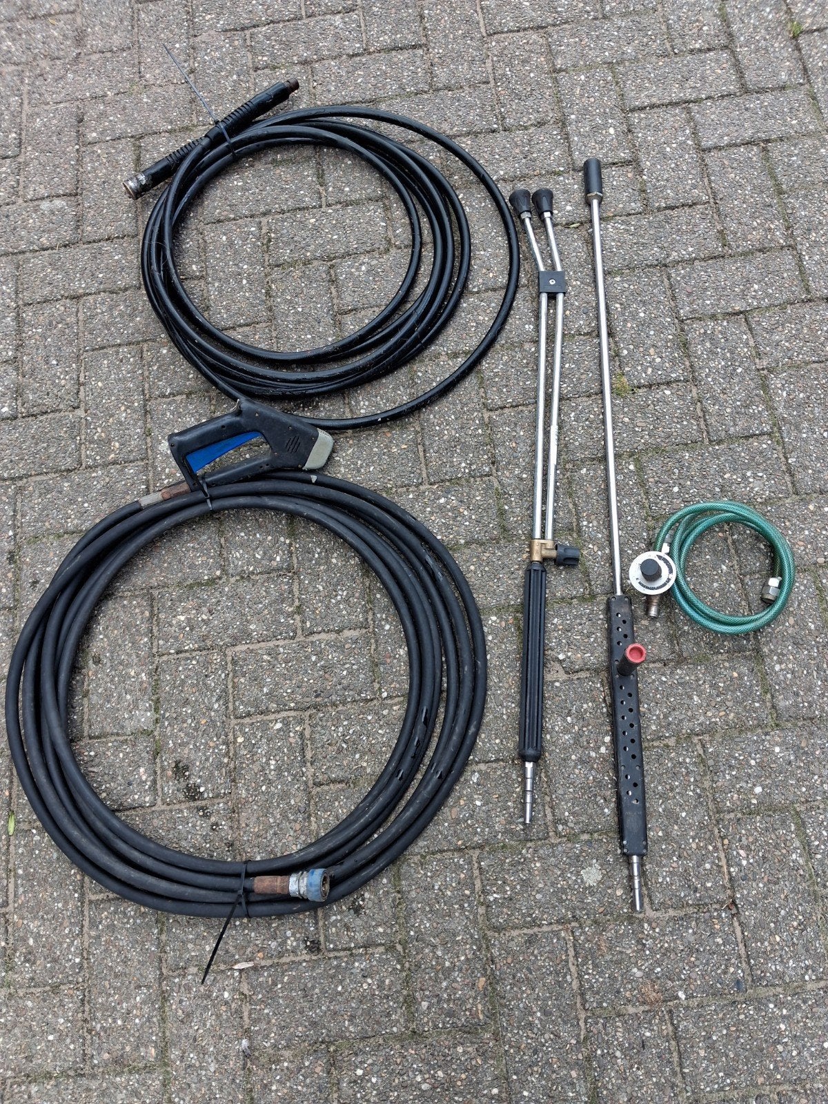 Hogedrukslangen en spuitlans,schuimlans, Ophalen, Gebruikt, Elektrisch