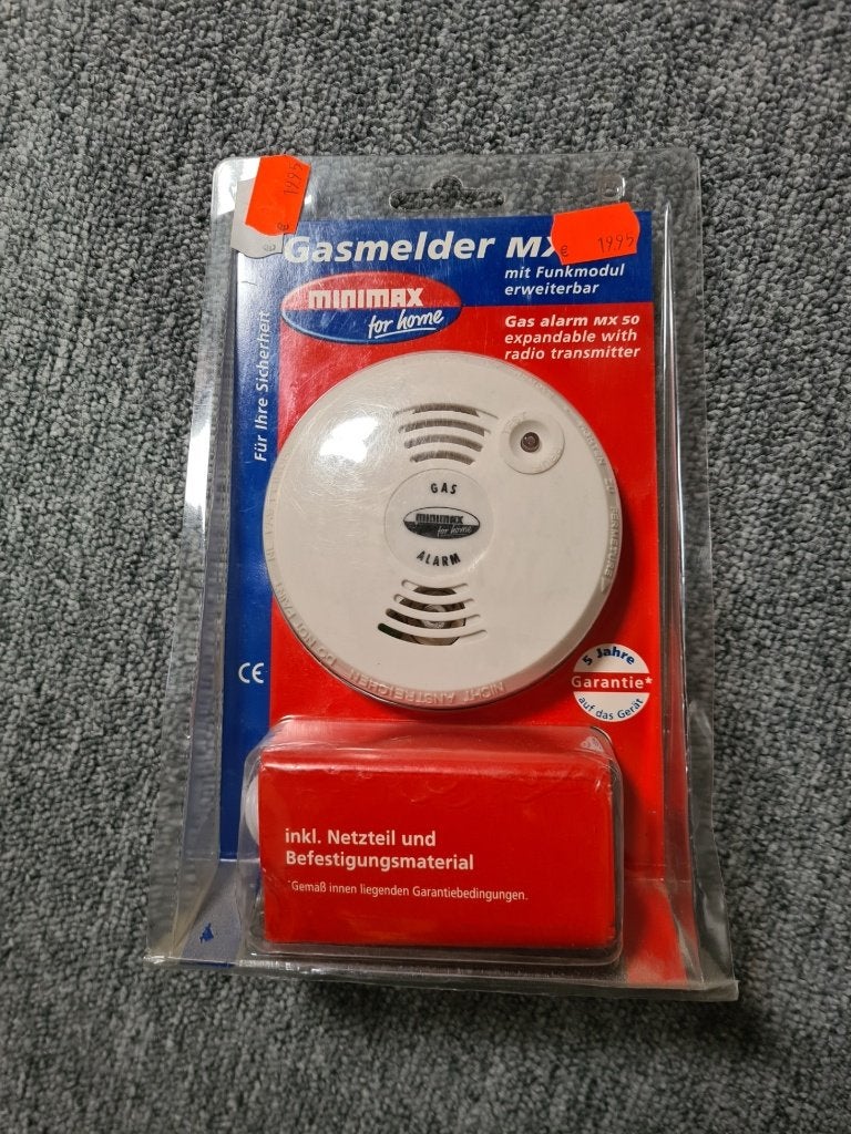 Gasmelder - veiligheid - preventie, Ophalen of Verzenden, Nieuw, Detector, Sensor of Melder, Overige soorten