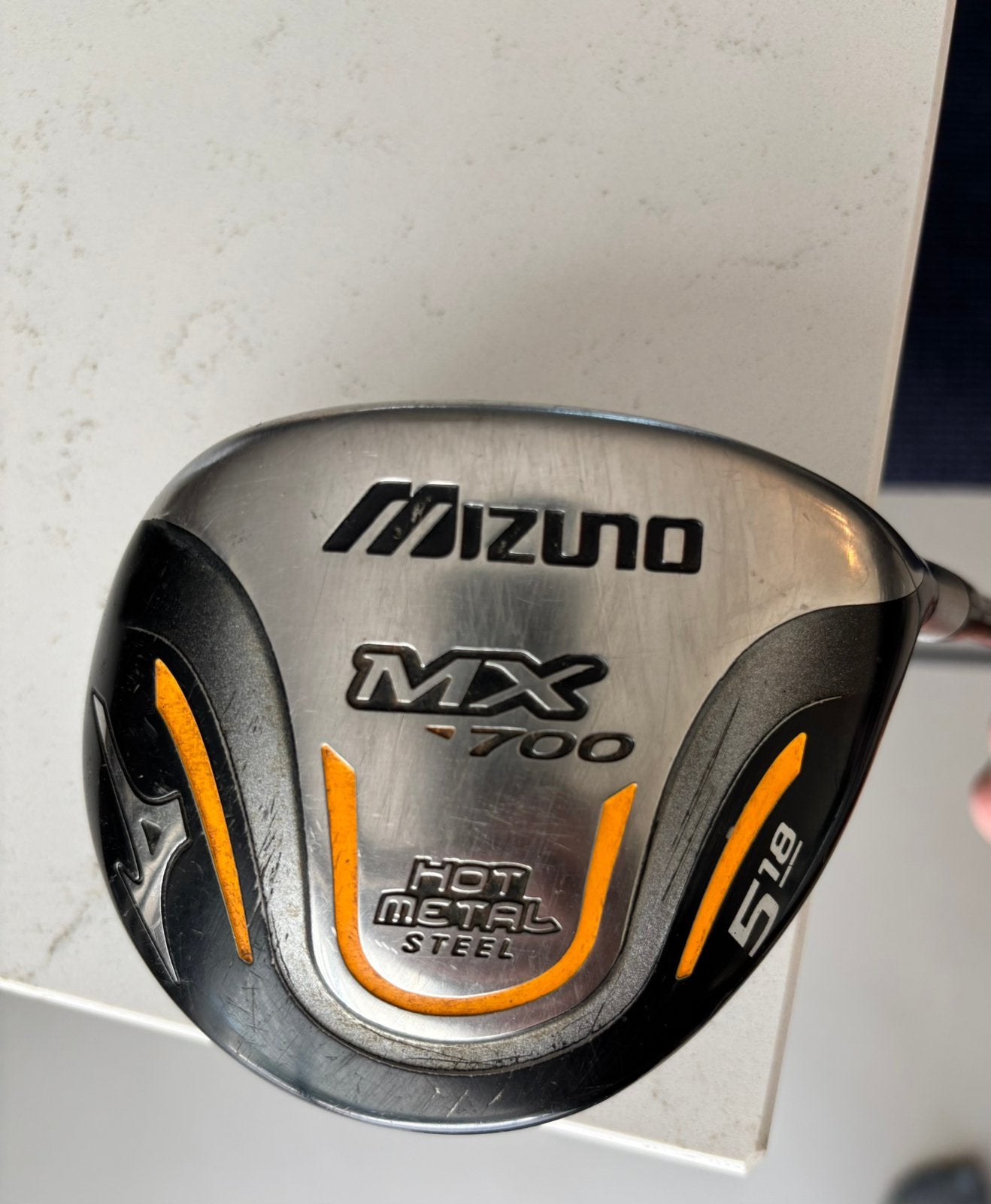 Mizuno MX-700 5 Wood 18 – Golf Pride grip + headcover, Ophalen of Verzenden, Zo goed als nieuw, Club, Mizuno