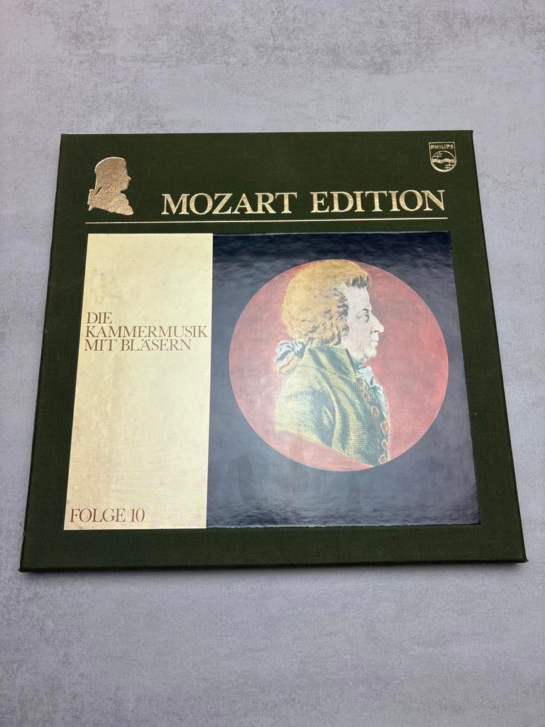 Mozart Edition 10: Kamermuziek met Blazers (Philips LP), Kamermuziek, Ophalen of Verzenden, Zo goed als nieuw, Boxset