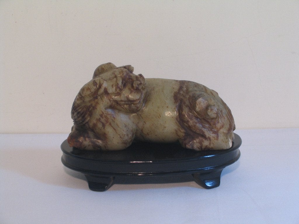 Jade Bixie ( of Pixiu ) beeld  -  509 A, China, Ophalen