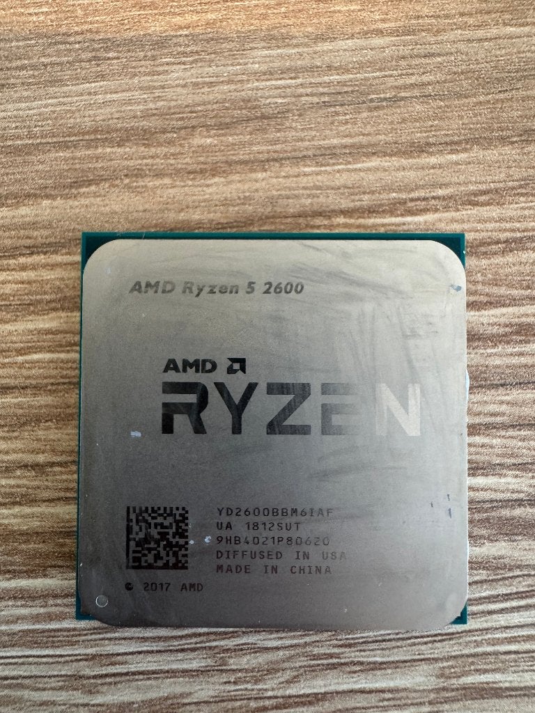 AMD Ryzen 5 2600 AM4 CPU, Computers en Software, Processors, Ophalen, 6-core, Gebruikt, AMD Ryzen 5